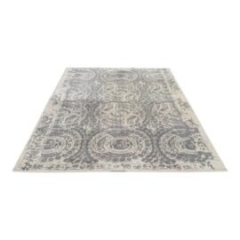 8ft × 9ft11in Pottery Barn Bosworth Printed Wool Area Rug. Original Price: $1,700