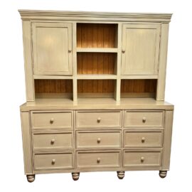 Custom 2pc Wrap + Craft Cabinet. Original Price: $4,000