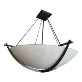 Hubbardton Forge Compass Large Semi Flush Mount Light. Original Price: $1,600