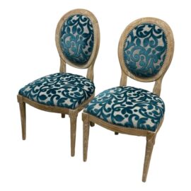 Oly Studio Tyler Side Chairs, a Pair. Original Price: $2,400