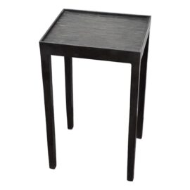 NEW Debra Weninger Design Bristow Hand Forged Iron Side Table. Original Price: $3,000