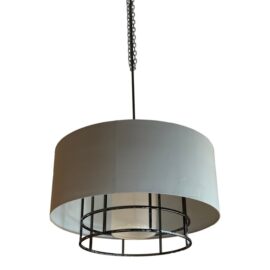 NEW Debra Weninger Design Annecto Blackened Steel Chandelier. Original Price: $14,000