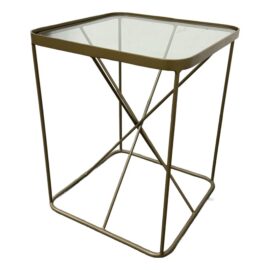 Four Hands Lucas Brass Side Table. Original Price: $300