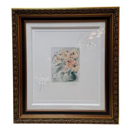 Peter Max "Vase With Flowers Ii" (Sage With Cane/Flying Angel) Etching. Original Price: $6,500
