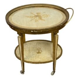 Antique Italian Bar Car/Rolling Tea Service