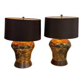 Vintage Frederick Cooper Table Lamps, a Pair