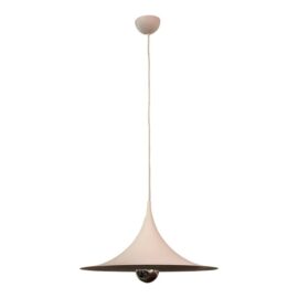 G U B I Medium Semi Matte White Pendant. Original Price: $700