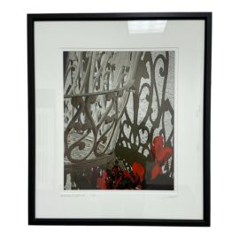 Circa 2005 Ravi Anand "Garden Bench, Sausalito" Framed Photograph Edition 11 of 15