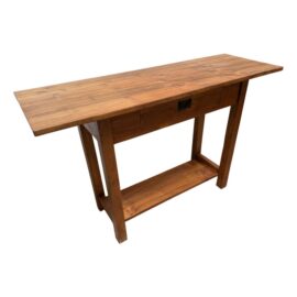 Handcrafted Teak Console Table