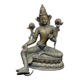 Buddist Goddess Tara Bronze Figure