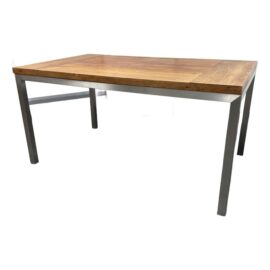 Crate + Barrel Parsons Style Dining Table. Original Price: $2,100