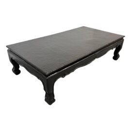 Kneedler Faucher Linen Wrapped Lacquer Coffee Table