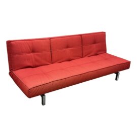 Room & Board Cherry Red Eden Convertible Lounge Sofa