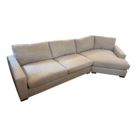 Room & Board Metro Two Piece Section + Right Chaise. Original Price: $4,200