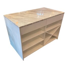 Slate Design for CB2 Marble Top Kitchen Island. Original Price: $1,800
