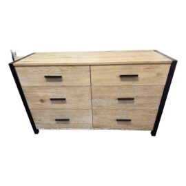 Pottery Barn Kearny Seadrift Dresser. Original Price: $1,500