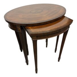 Maitland Smith Marlborough Nesting Tables, a Pair. Original Price: $2,600