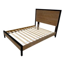 Full Size Pottery Barn Kearny Seadrift Bedframe. Original Price: $1,200
