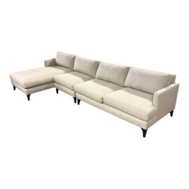 Room & Board Carlton Sofa + Chair + Chaise, Three Piece Sectional. Original Price: $7,000