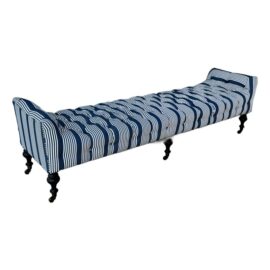 Serena & Lily Custom Essex Upholstered Bench. Original Price: $3,500