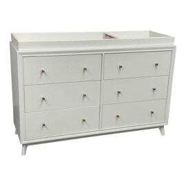 Pottery Barn Kids Sloan Nursery Dresser + Topper. Original Price: $1,500