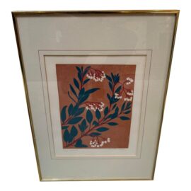 Circa 1982 Henry Evans "Manzanita", Signed + Numbered