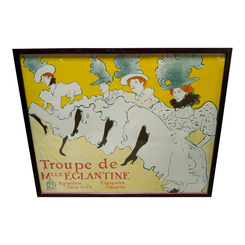 Henri De Toulouse-Lautrec La Troupe De Mademoiselle Eglantine