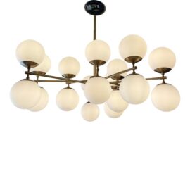 Restoration Hardware Cirque Linear Chandelier. Original Price: $10,000