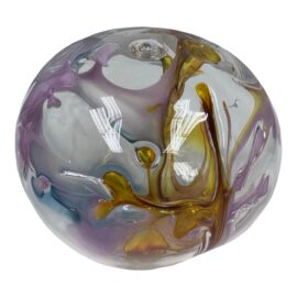 Circa 2000 Peter Bramhall Glass Orb Sculpture
