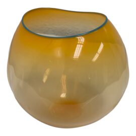 Dale Chihuly Sunset Orange Soft Cylinder