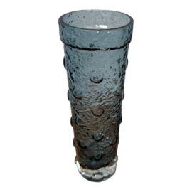 Tamara Aladin for Riihimäen Lasi Vintage Mid-Century Scandinavian Glass Vase