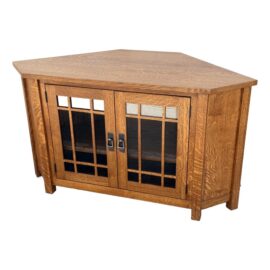 Spectrum Furniture Mission Corner Media Cabinet