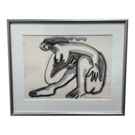 Circa 200 Timo Solin Ink Wash/Water Custom Custom Framed