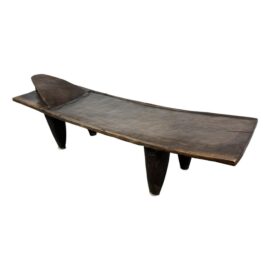 Vintage Africa Senufo Carved Bed