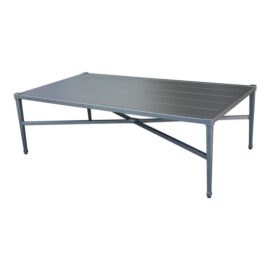 Restoration Hardware Trousdale Cast Aluminium Outdoor Coffee Table. Original Price: $1,470
