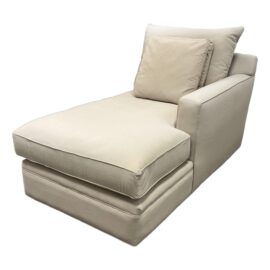 Room&Board Right Arm Khaki Chaise Lounge. Original Price: $1,700