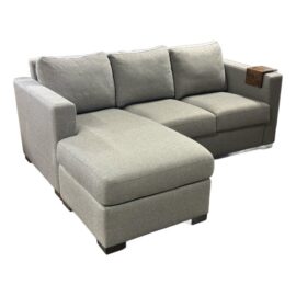 Room & Board Berin Day & Night Sectional in Summer Charcoal. Original Price: $6,700