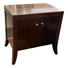 A. Rudin Custom No. 8538 Bedside + End Table. Original Price: $2,500