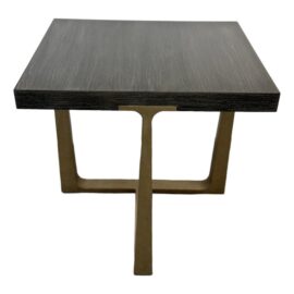 Modern T Brace Side Table