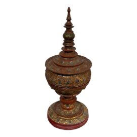 Antique Burmese Offering Vessel