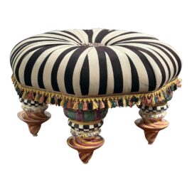 MacKenzie Childs on Wall Street Setting Seat. Original Price: $2,800