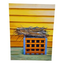 Circa 2005 John Lownds Hyper Realism Original Acrylic on Canvas Painting