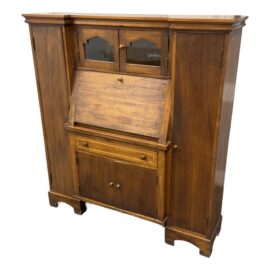 Art Deco Handcrafted One-of-a-Kind Secretary/Cabinet Desk