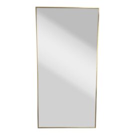 West Elm Gold Metal Wide Leaning Mirror. Original Price: $600