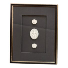 Restoration Hardware 19th C. European Intaglios #6 Reproductions, Framed. Original Price: $800