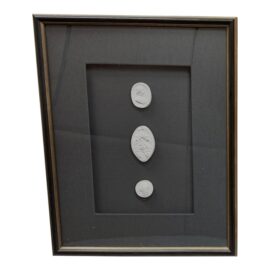 Restoration Hardware 19th C. European Intaglios Reproduction Collection #5, Framed. Original Price: $800