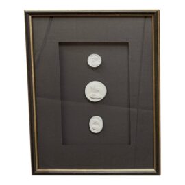 Restoration Hardware 19th C. European Intaglios Reproductions Collection #4, Framed. Original Price: $800