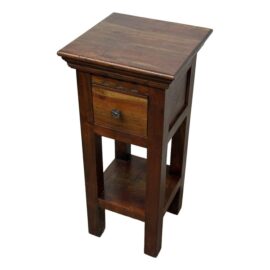 Vintage Indonesian Carved Side Table