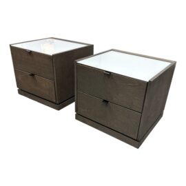 Huppé Design Cloé Nightstands, Pair. Original Price: $1,900