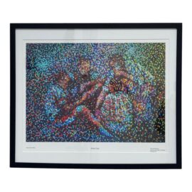 Circa 2016 Francis Annan Affotey “Hidden Game” Gallery Print